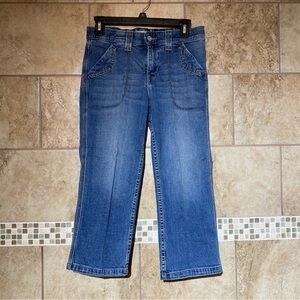 Levi’s Perfect Waist Capri Denim Jeans 4 Blue